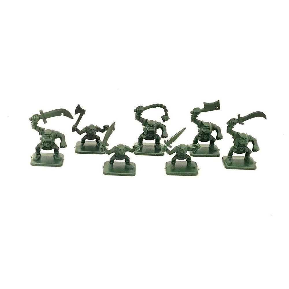 Set 7 HeroQuest Classic Orcs Miniature Monsters 89-91 Greenskins Goblins Fimirs